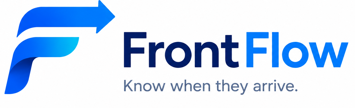 FrontFlow - Know when they arrive.